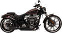 SuperTrapp 827-74684 Fat Shot 2-Into-1 Exhaust System - Black - sxspowersports