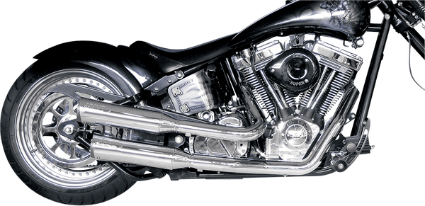 SuperTrapp 828-71660 Fatshots Exhaust System - Chrome - sxspowersports