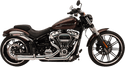 SuperTrapp 828-74684 Fat Shot 2-Into-1 Exhaust System - Chrome - sxspowersports
