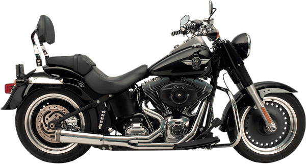 SuperTrapp 828-74684 Fat Shot 2-Into-1 Exhaust System - Chrome - sxspowersports