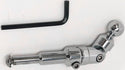 Techmount 4-31002C Harley Davidson Mirror Mount - Chrome - sxspowersports