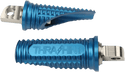 Thrashin Supply Company TSC-2017-4-D Burnout Male-Mount Footpegs - Blue Anodized - sxspowersports