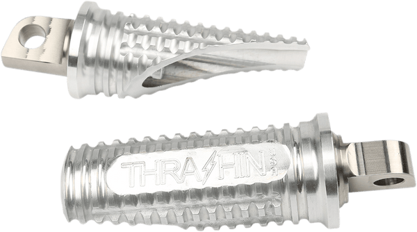 Thrashin Supply Company TSC-2017-4-SF Burnout Driver Footpegs - Blue Anodized - sxspowersports