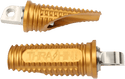 Thrashin Supply Company TSC-2017-5-D Burnout Male-Mount Footpegs - Gold Anodized - sxspowersports