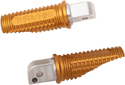 Thrashin Supply Company TSC-2017-5-SR Burnout Passenger Footpegs - Gold Anodized - sxspowersports