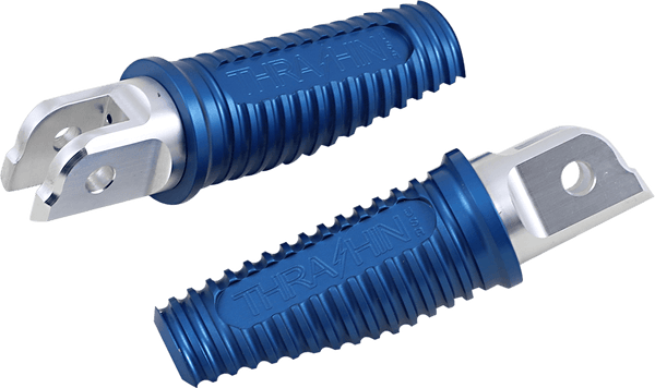 Thrashin Supply Company TSC-2018-4-SF Canyon Driver Footpegs - Blue Anodized - sxspowersports