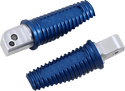 Thrashin Supply Company TSC-2018-4-SR Canyon Passenger Footpegs - Blue Anodized - sxspowersports
