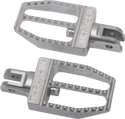 Thrashin Supply Company TSC-2019-0-SF Militant Driver Footpegs - Raw Aluminum - sxspowersports