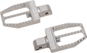Thrashin Supply Company TSC-2019-0-SR Militant Passenger Footpegs - Raw Aluminum - sxspowersports