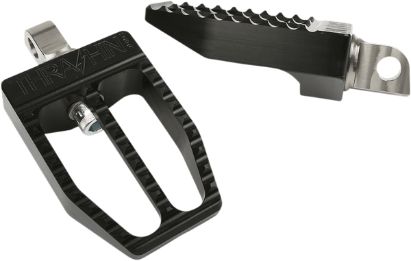 Thrashin Supply Company TSC-2019-2-SR Militant Passenger Footpegs - Red Anodized - sxspowersports