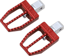 Thrashin Supply Company TSC-2019-2-SR Militant Passenger Footpegs - Red Anodized - sxspowersports