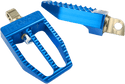 Thrashin Supply Company TSC-2019-4-D Militant Male-Mount Footpegs - Blue Anodized - sxspowersports