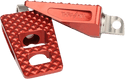 Thrashin Supply Company TSC-2020-2-SF P-54 Extra Grip Driver Footpegs - Red - sxspowersports