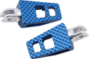 Thrashin Supply Company TSC-2020-4-SF P-54 Extra Grip Driver Footpegs - Blue - sxspowersports
