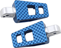 Thrashin Supply Company TSC-2020-4-SR P-54 Extra Grip Passenger Footpegs - Blue - sxspowersports