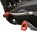 Thrashin Supply Company TSC-2021-2-D P-54 Slim Male-Mount Footpegs - Red - sxspowersports