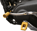 Thrashin Supply Company TSC-2021-5-D P-54 Slim Male-Mount Footpegs - Gold - sxspowersports