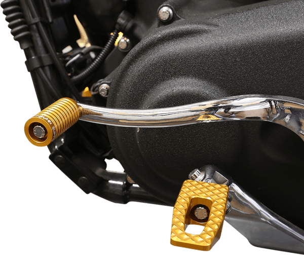 Thrashin Supply Company TSC-2021-5-D P-54 Slim Male-Mount Footpegs - Gold - sxspowersports