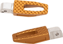 Thrashin Supply Company TSC-2021-5-SR P-54 Slim Passenger Footpegs - Gold - sxspowersports