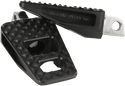 Thrashin Supply Company TSC-2027-1 P-54 Extra Grip Passenger Footpegs - Black Anodized - sxspowersports