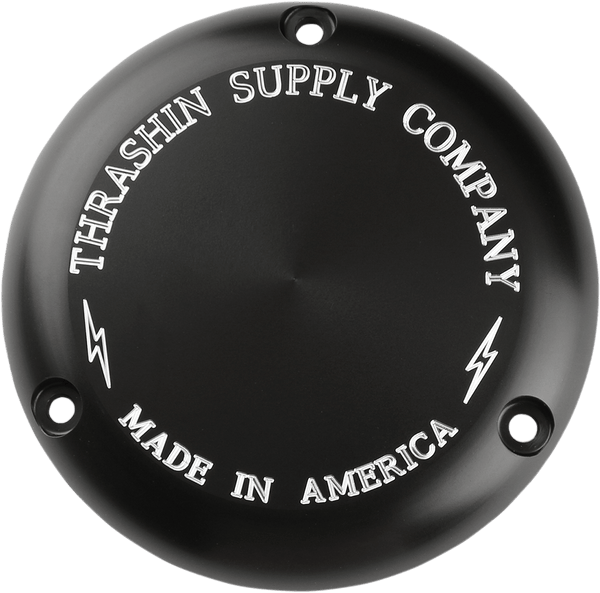 Thrashin Supply Company TSC-3011-2 Derby Cover - Dished - Polished - sxspowersports