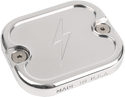 Thrashin Supply Company TSC-3120-2 Front Brake/Clutch Master Cylinder Cover - Polished - sxspowersports