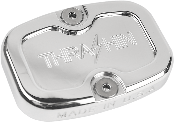 Thrashin Supply Company TSC-3145-2 Rear Brake Master Cylinder Cover - Polished - sxspowersports