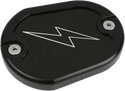 Thrashin Supply Company TSC-3170-4 Front Brake/Clutch Master Cylinder Cover - Black Anodized - sxspowersports