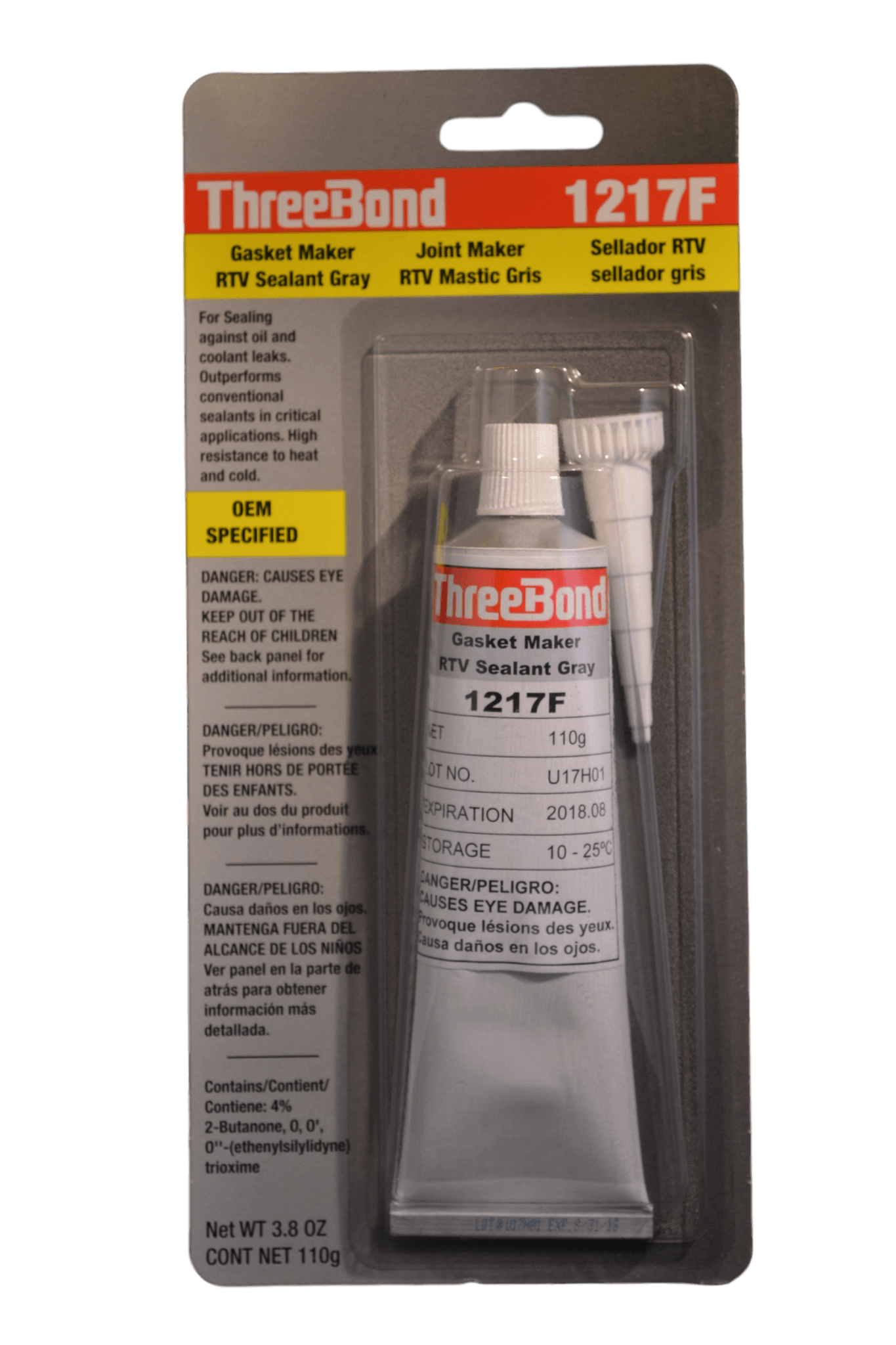 THREEBOND 1217F110G Gasket Maker RTV Sealant | sxspowersports
