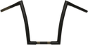 Todds Cycle 0601-2552 1-1/4in. Strip Handlebar - 14in. - Flat Black - sxspowersports