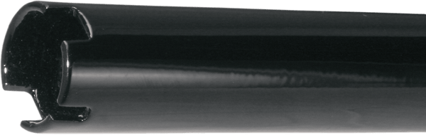 Todds Cycle 0601-2712 1-1/4in. Strip Handlebar - 12in. - Gloss Black - sxspowersports
