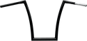 Todds Cycle 0601-2726 1-1/4in. Strip Handlebar - 12in. - Gloss Black - sxspowersports