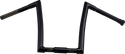 Todds Cycle 0601-2802 1-1/4in. Strip Handlebar - 12in. - Gloss Black - sxspowersports