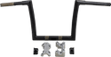 Todds Cycle 0601-3984 1 1/4in. Handlebar - 10in. Ape - Flat Black - sxspowersports