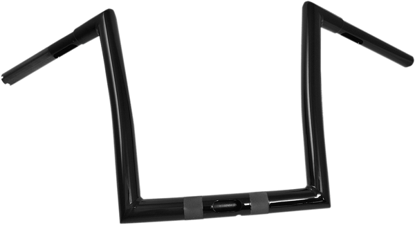 Todds Cycle 0601-3986 1 1/4in. Handlebar - 12in. Ape - Gloss Black - sxspowersports
