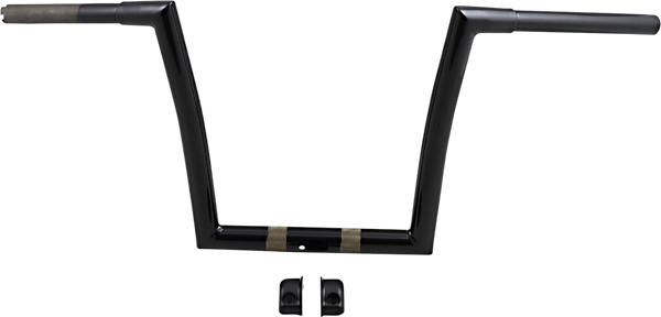 Todds Cycle 0601-3986 1 1/4in. Handlebar - 12in. Ape - Gloss Black - sxspowersports