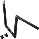 Todds Cycle 0601-3986 1 1/4in. Handlebar - 12in. Ape - Gloss Black - sxspowersports