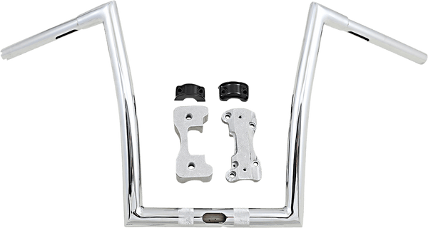 Todds Cycle 0601-3988 1 1/4in. Handlebar - 14in. Ape - Chrome - sxspowersports