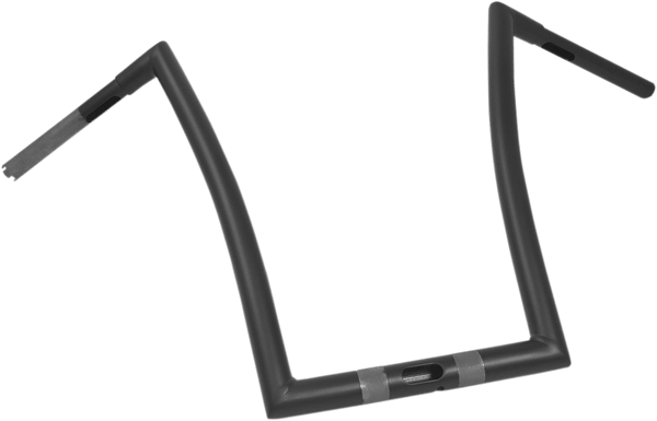 Todds Cycle 0601-3993 1 1/4in. Handlebar - 17in. Ape - Flat Black - sxspowersports