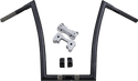 Todds Cycle 0601-3993 1 1/4in. Handlebar - 17in. Ape - Flat Black - sxspowersports