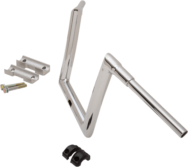 Todds Cycle 0601-5197 1-1/2in. Strip Handlebars - Chrome - sxspowersports