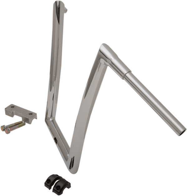 Todds Cycle 0601-5203 1-1/2in. Strip Handlebars - Chrome - sxspowersports
