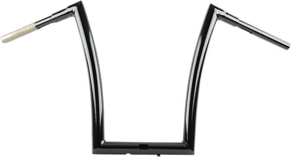 Todds Cycle 0601-5204 1-1/2in. Strip Handlebars - Black - sxspowersports