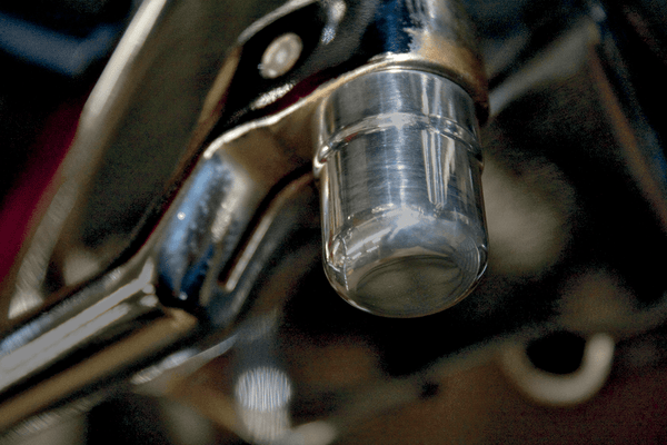 Todds Cycle 1602-0407 Shifter Spline Cover - Gloss Black Powder-Coat - sxspowersports