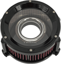 Trask Performance TM-1021GBK Assault Charge High-Flow Air Cleaner - Gloss Black Powdercoat - sxspowersports