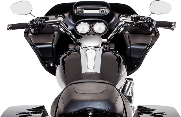 Trask Performance TM-2019BK 1-1/4in. V-Line Standard Handlebar - Black - sxspowersports