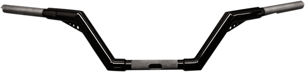 Trask Performance TM-2084BK 1-1/4in. V-Line Moto Handlebar - Black - sxspowersports