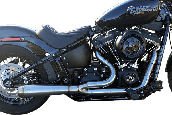 Trask Performance TM-5052BK Assault 2-Into-1 Exhaust System - Black/ Stainless - sxspowersports