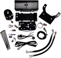 UltraCool DY-1F Below Regulator Mounted Oil Cooler Kit - Flat Black - sxspowersports