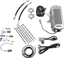 UltraCool SMT-1C Frame Mounted Oil Cooler Kit - Chrome - sxspowersports